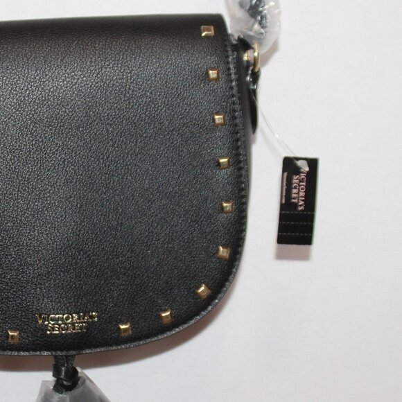 NWT Victoria Secret Black Crossbody Bag - Picture 15 of 16